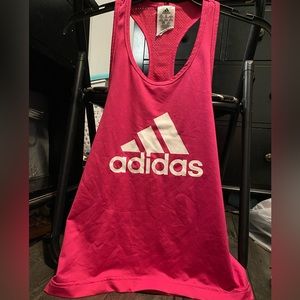 ADIDAS pink tank top